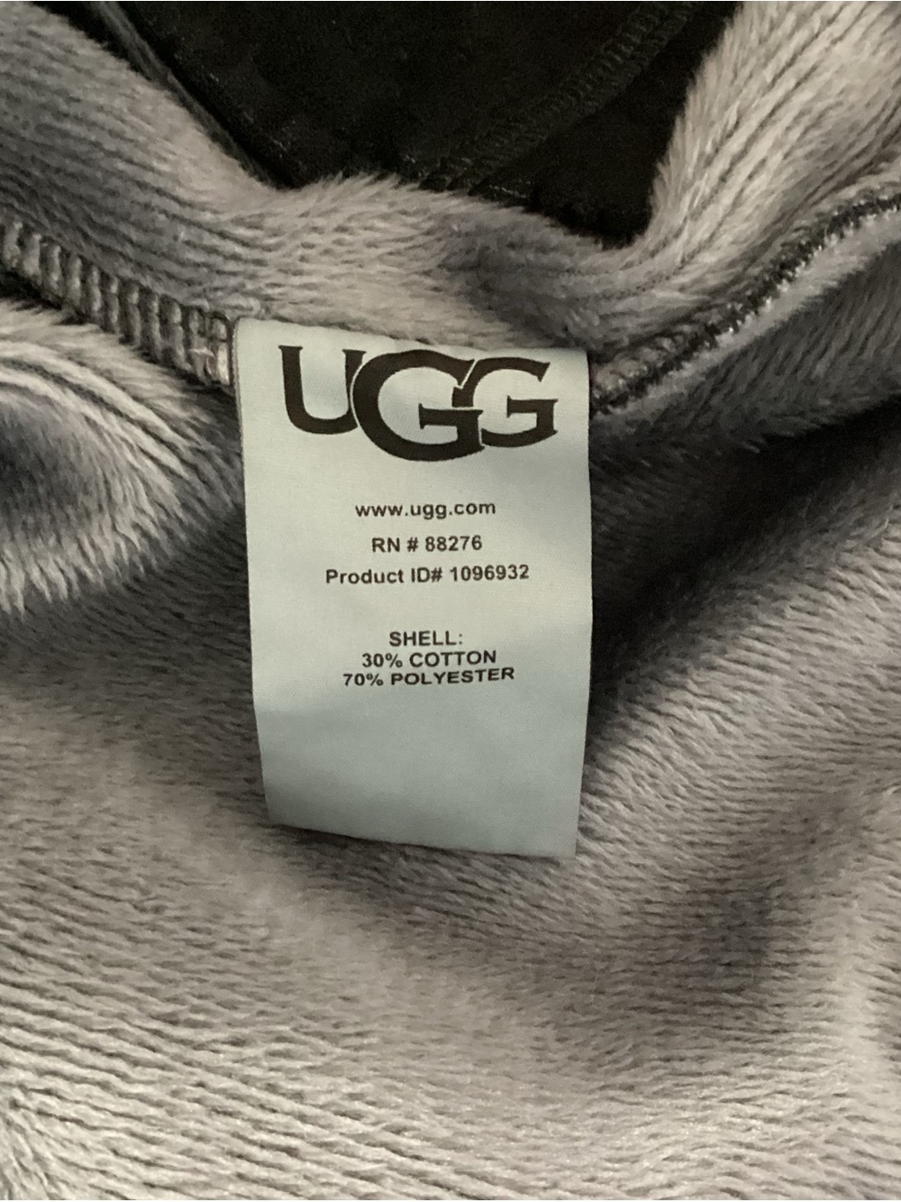 UGG Robinson Robe Size M/L - Picture 7 of 7